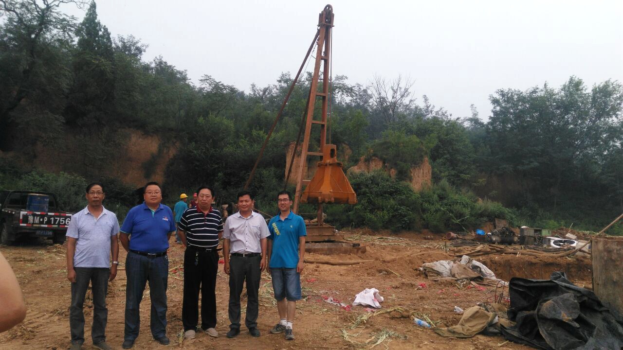 三門峽市段胡家洼水庫段新建工程 胡家洼大橋開工報道(圖1)