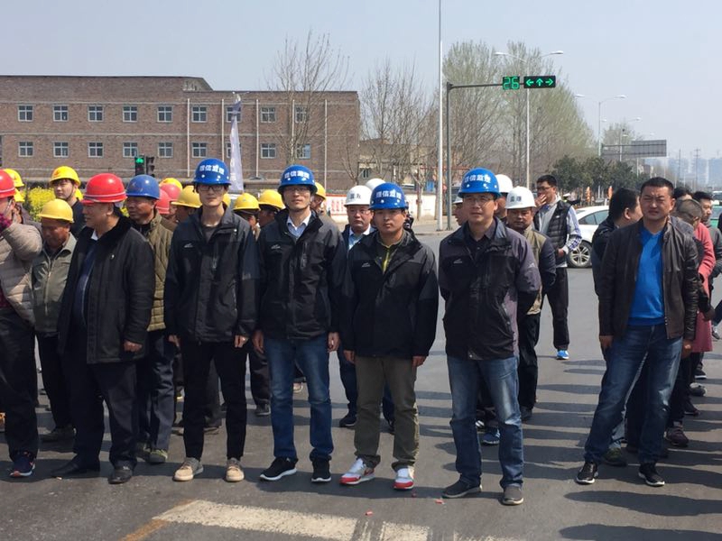 洛陽高新區(qū)河洛路（省道318）改擴建工程 舉行開工典禮(圖4)